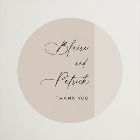 Engagement Party Favor Stickers