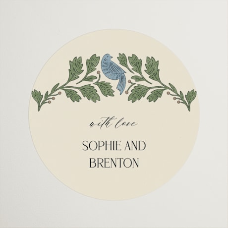 Rehearsal Dinner Favor Stickers
