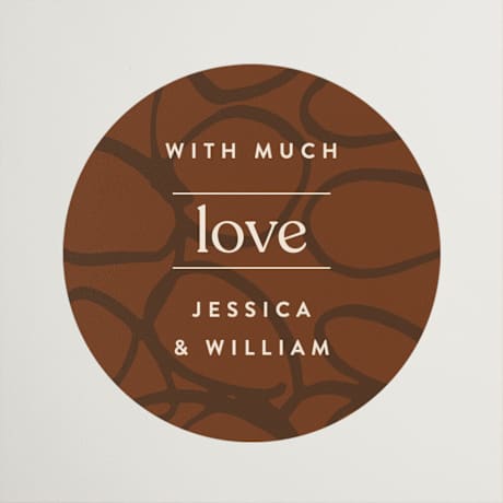 Wedding Favor Stickers