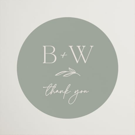 Wedding Favor Stickers