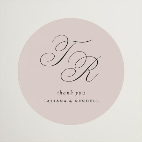 Wedding Favor Stickers