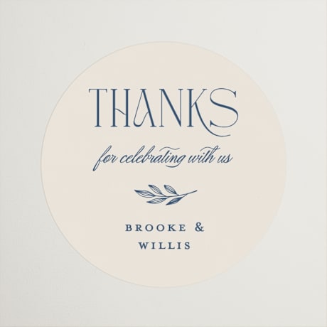 Wedding Favor Stickers