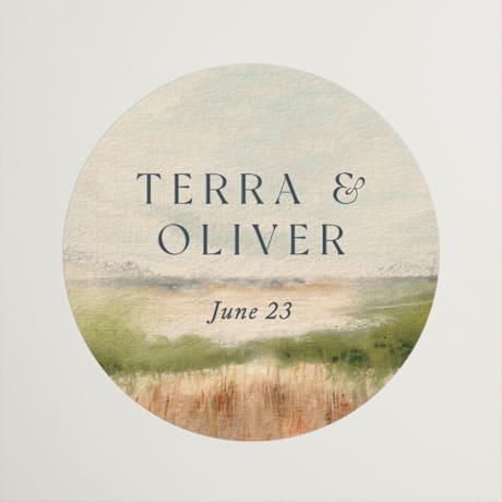 Wedding Favor Stickers