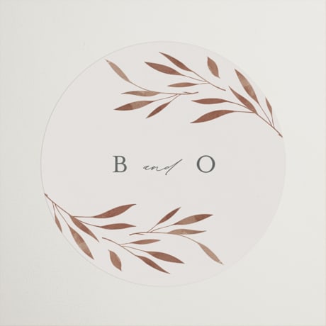 Wedding Favor Stickers