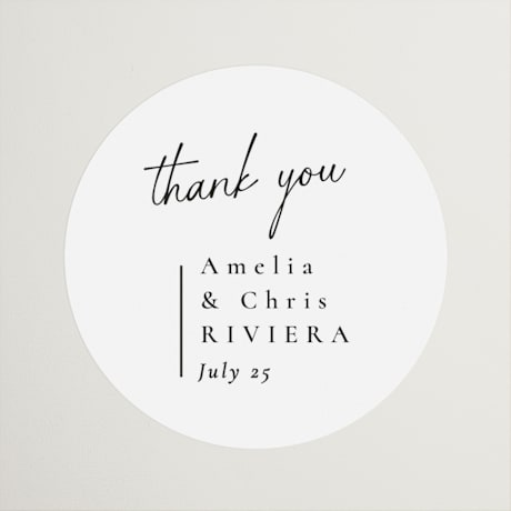 Wedding Favor Stickers