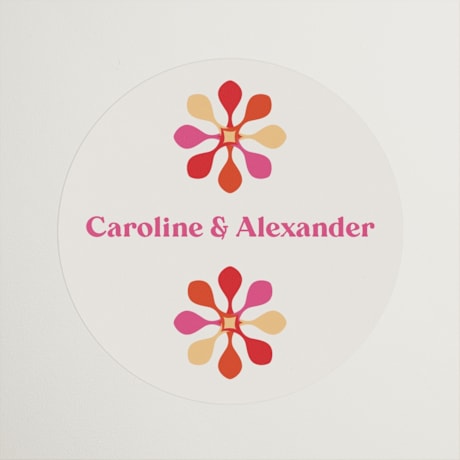 Wedding Favor Stickers