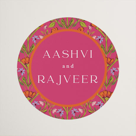Wedding Favor Stickers
