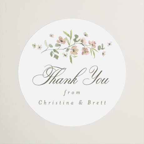 Wedding Favor Stickers
