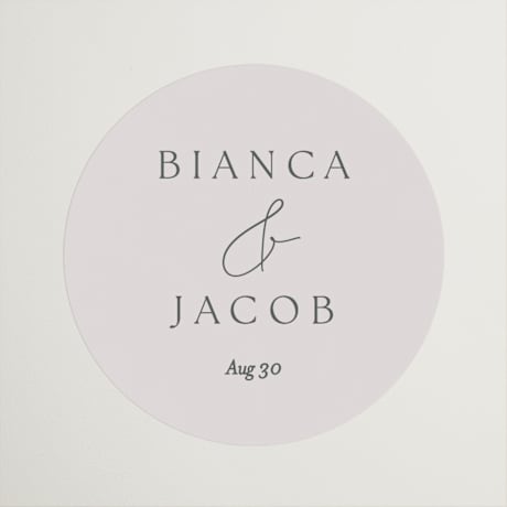 Wedding Favor Stickers