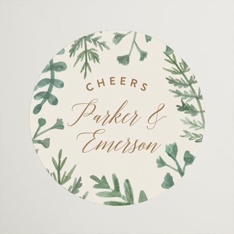 Wedding Favor Stickers