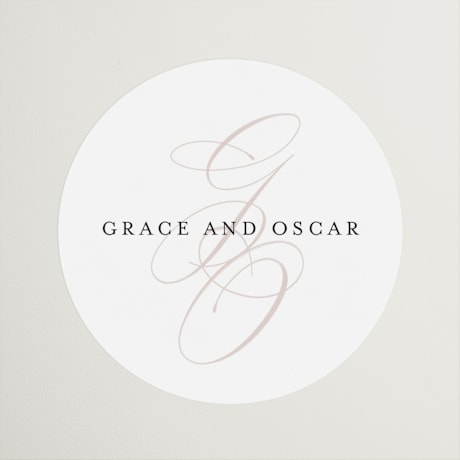 Wedding Favor Stickers