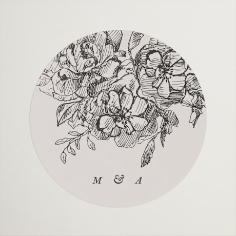 Wedding Favor Stickers