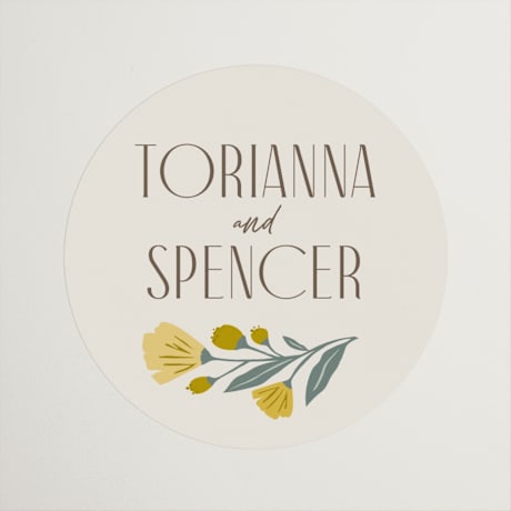 Wedding Favor Stickers