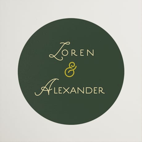 Wedding Favor Stickers