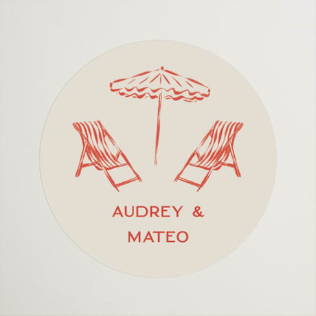Wedding Favor Stickers