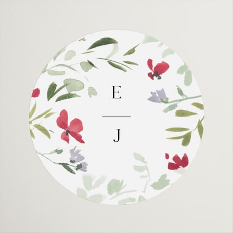 Wedding Favor Stickers