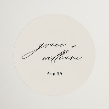 Wedding Favor Stickers