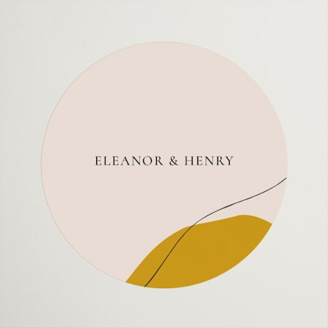 Wedding Favor Stickers
