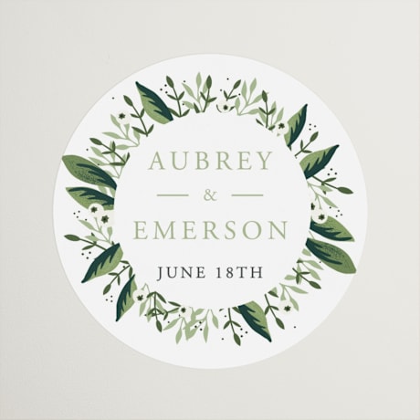 Wedding Favor Stickers