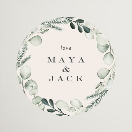 Wedding Favor Stickers