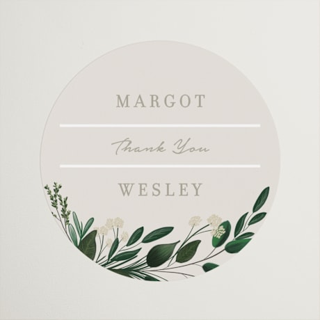 Wedding Favor Stickers