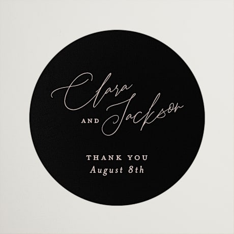 Wedding Favor Stickers