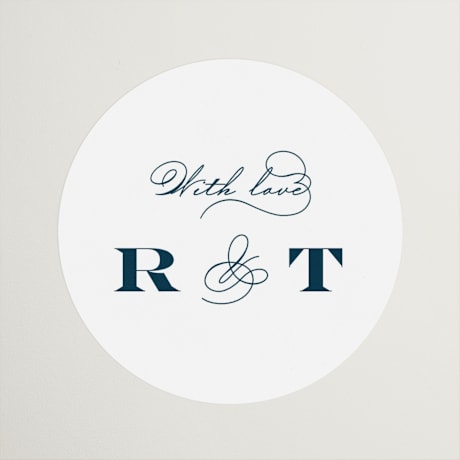 Wedding Favor Stickers