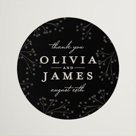 Wedding Favor Stickers