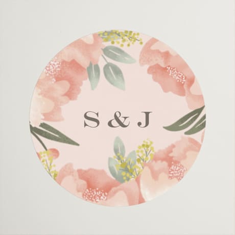 Wedding Favor Stickers