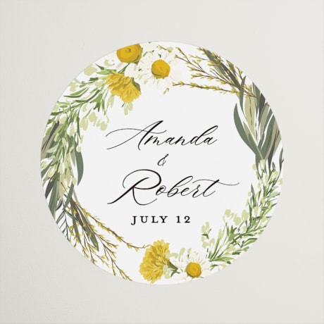 Wedding Favor Stickers