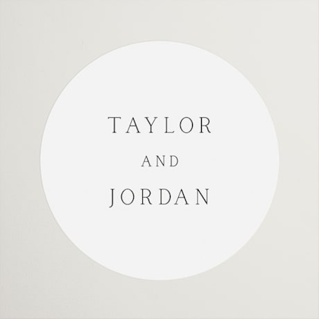 Wedding Favor Stickers