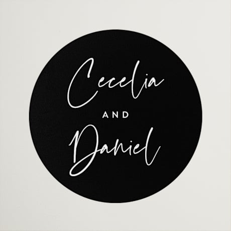 Wedding Favor Stickers
