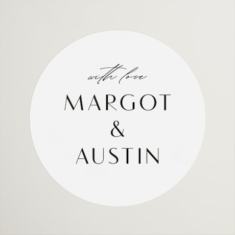 Wedding Favor Stickers
