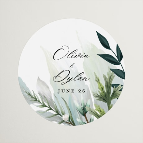 Wedding Favor Stickers