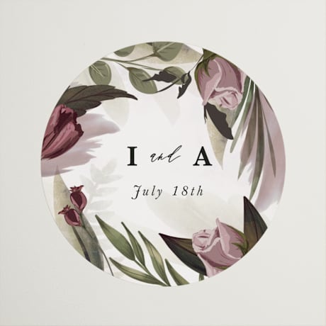 Wedding Favor Stickers
