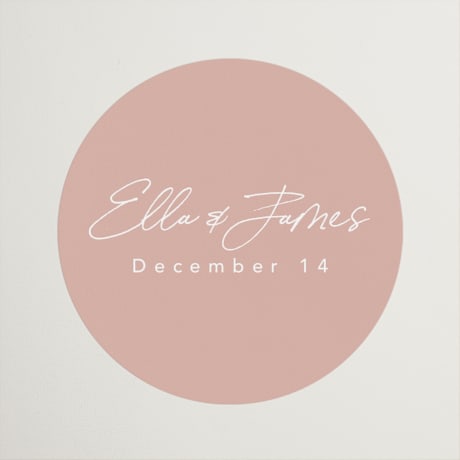 Wedding Favor Stickers