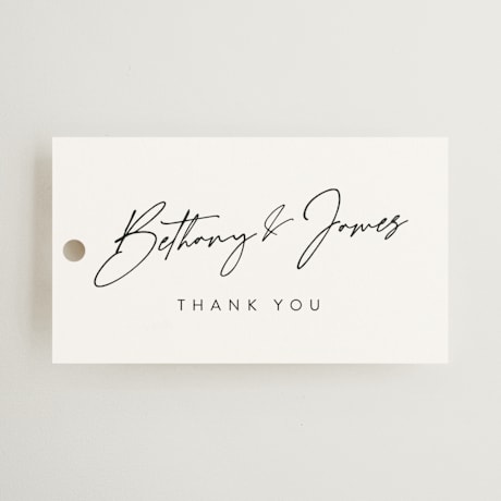 Bridal Shower Favor Tags