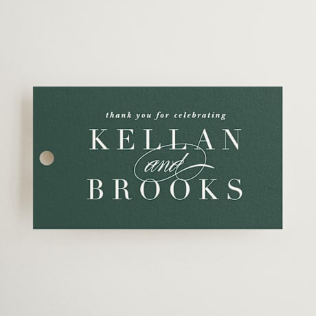 Bridal Shower Favor Tags