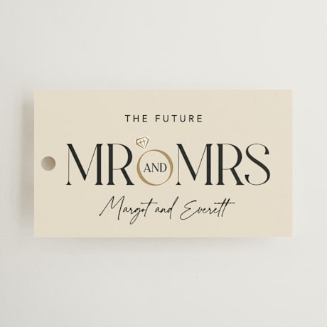 Bridal Shower Favor Tags