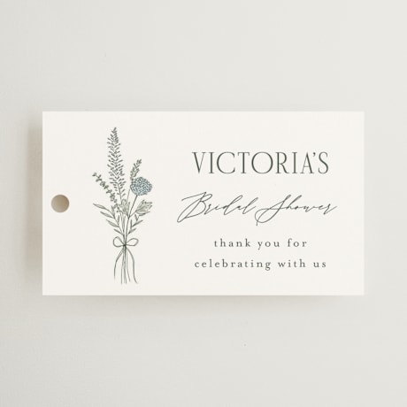 Bridal Shower Favor Tags