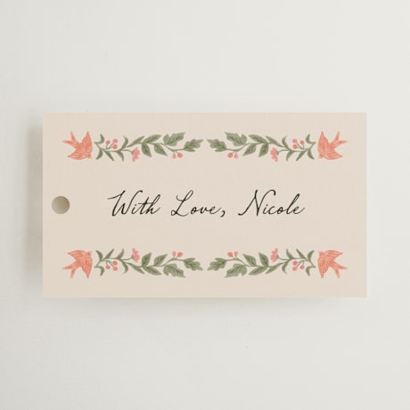 Bridal Shower Favor Tags