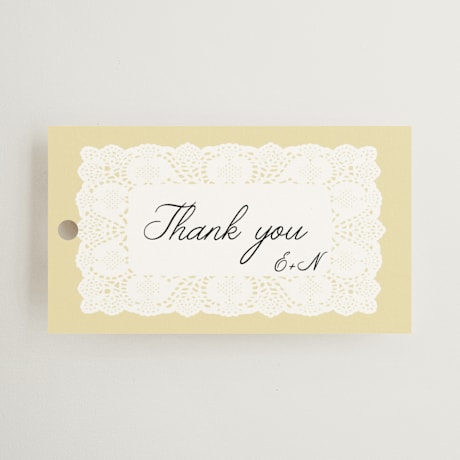 Bridal Shower Favor Tags