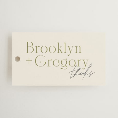 Wedding Favor Tags
