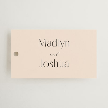 Rehearsal Dinner Favor Tags