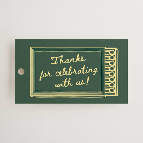 Rehearsal Dinner Favor Tags