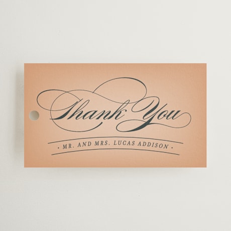 Wedding Favor Tags