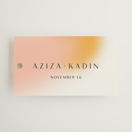 Wedding Favor Tags