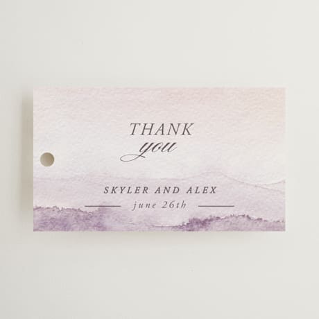 Wedding Favor Tags