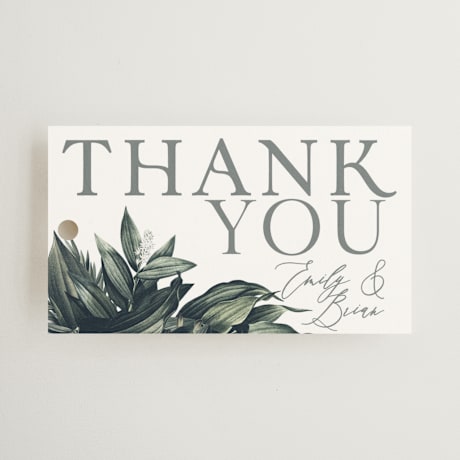 Wedding Favor Tags