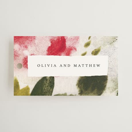Wedding Favor Tags